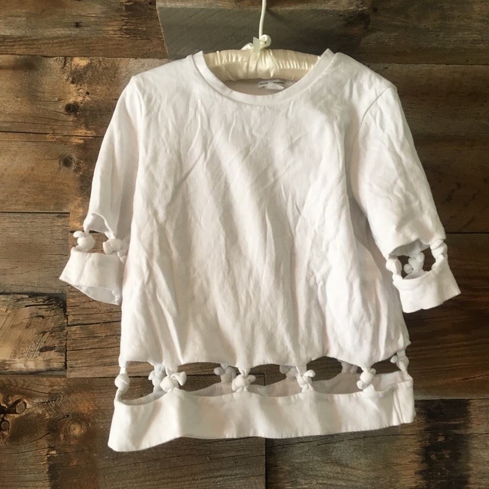 Club Monaco Cut Out Top